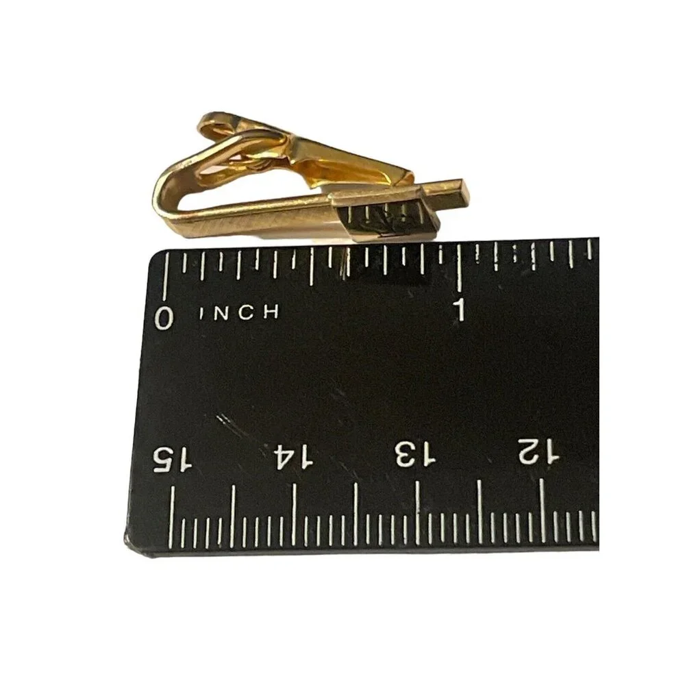 Royal Crown Vintage TINY SMALL SWANK Tie Bar Clip imperial‎ king queen prince